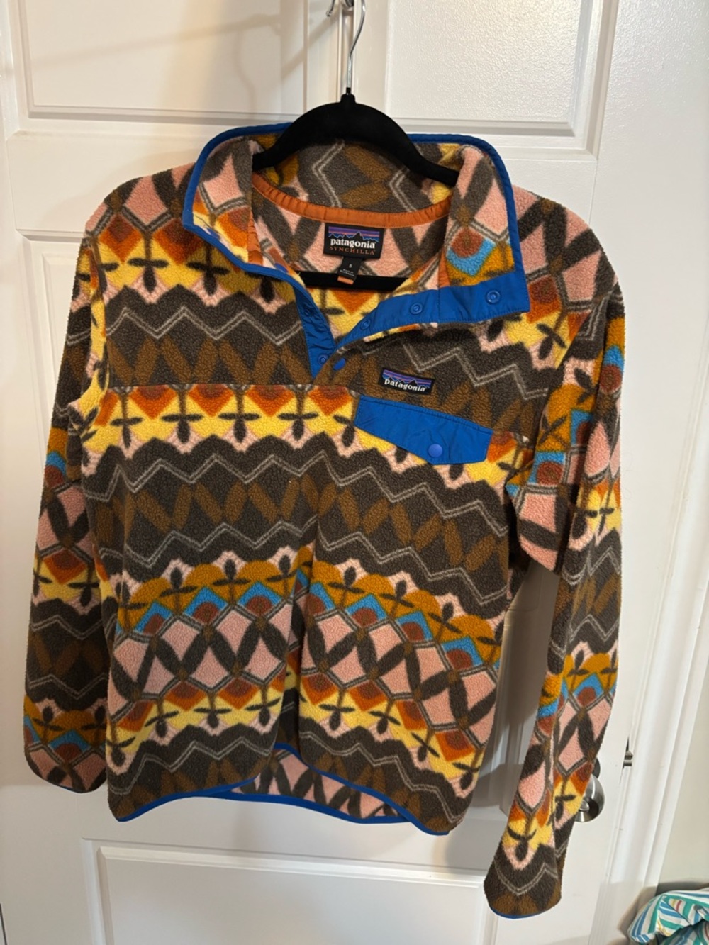Patagonia Women’s Multicolor Synchilla Snap-T Fleece Pullover